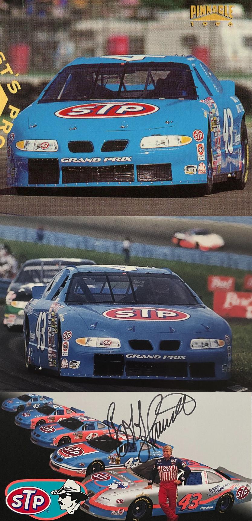 Preview of 1996 #43 Bobby Hamilton STP Petty Blue Pontiac Winston Cup Series (NO Numbers) by Scott Mitton