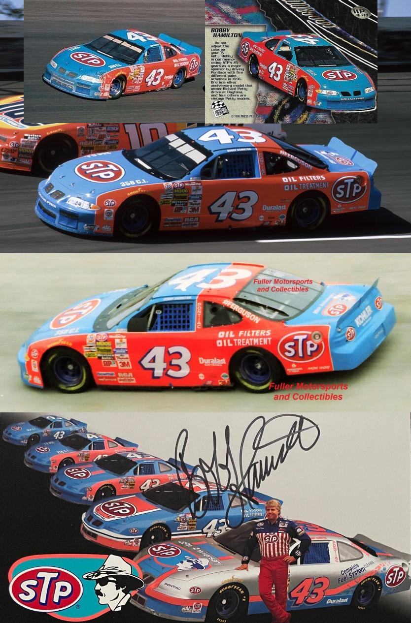 Preview of 1996 #43 Bobby Hamilton STP 1972 Pontiac Winston Cup Series by Scott Mitton