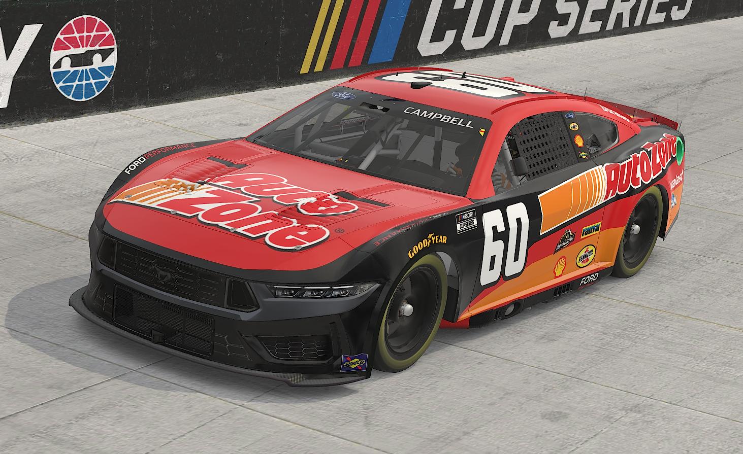 Preview of AutoZone Ford Mustang by Chance Campbell