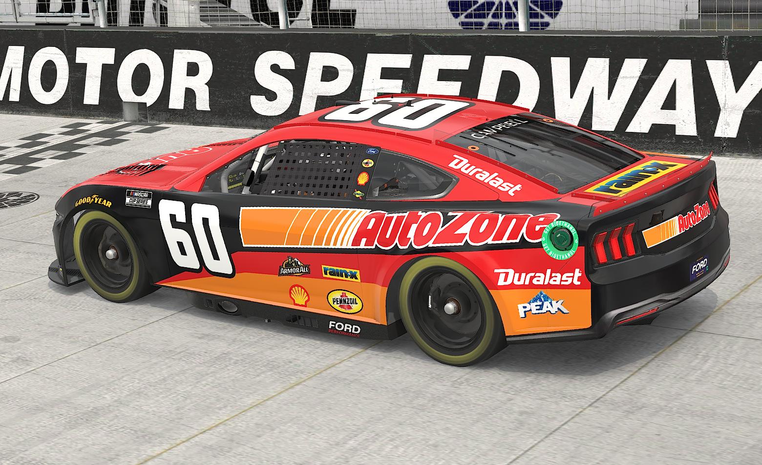 Preview of AutoZone Ford Mustang by Chance Campbell