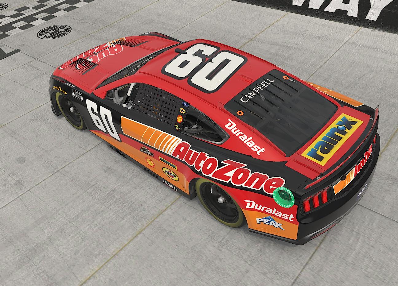 Preview of AutoZone Ford Mustang by Chance Campbell