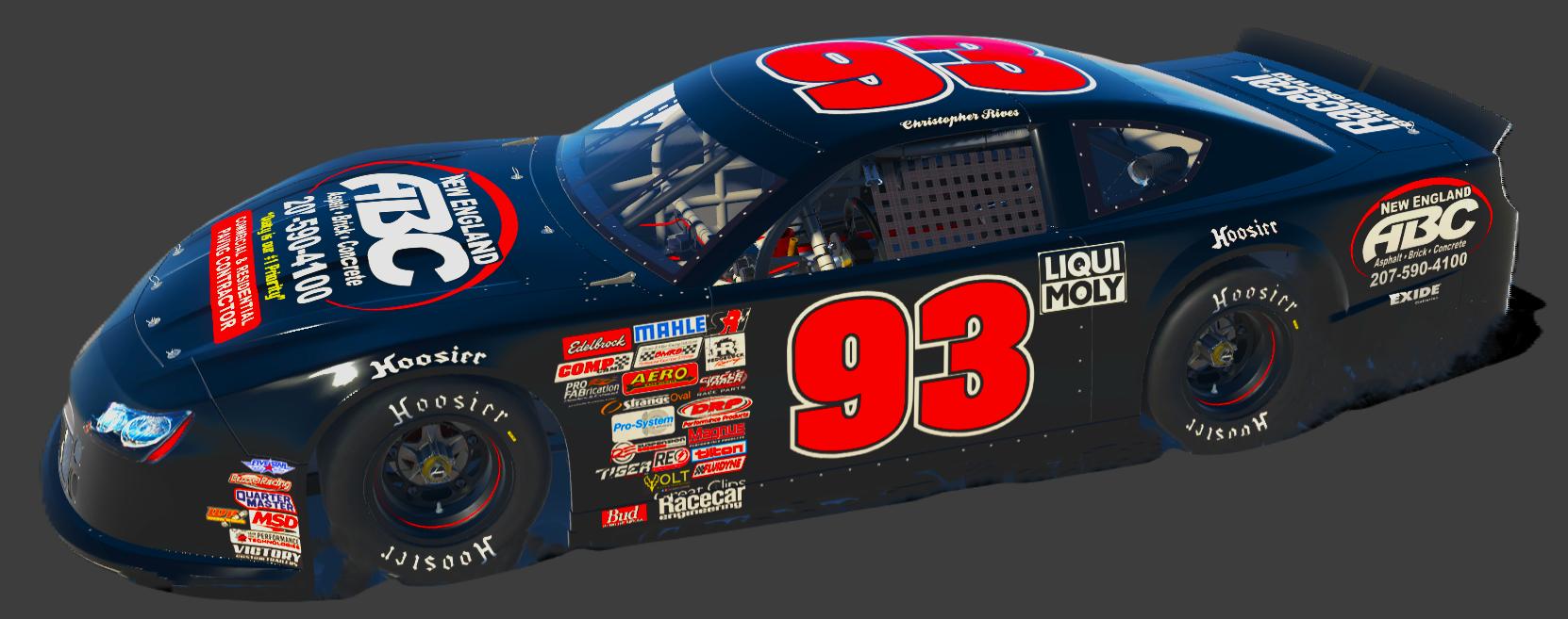Preview of New England ABC Asphalt fantasy Late Model by Christopher Rives