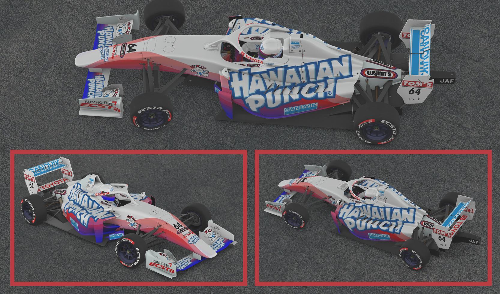 Preview of Super Formula Light Hawaiian by Clyde Coman