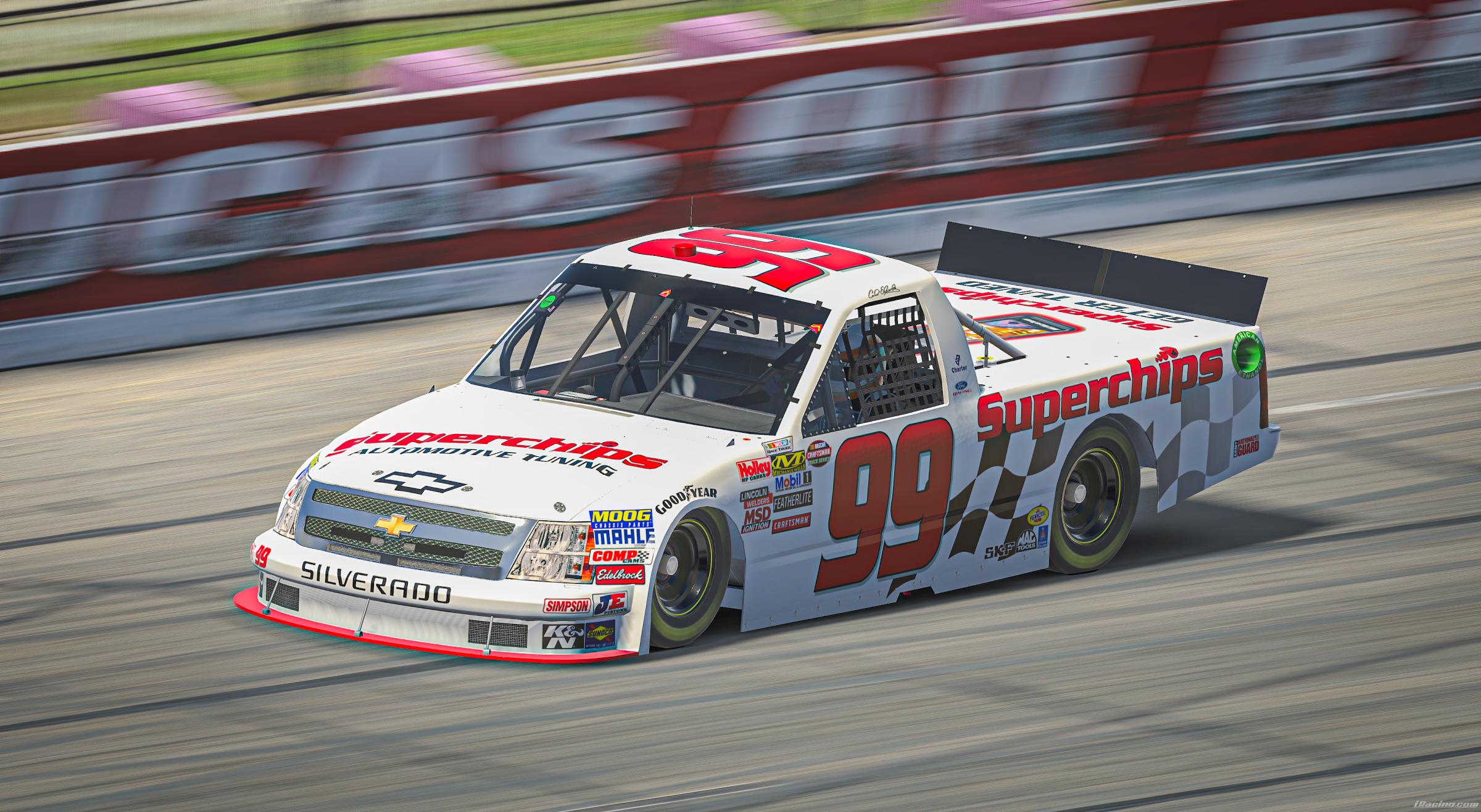 Preview of Carl Edwards Superchips 2004 | Sim Stamped Numbers by Liam I Brotherton