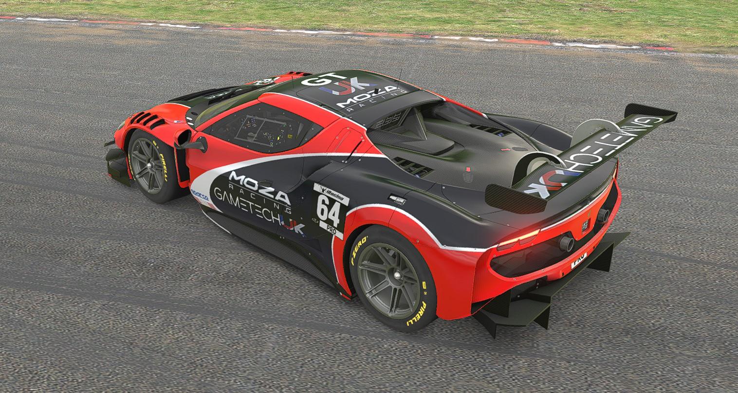 Preview of GametechUK Ferrari 296 GT3 2024 by Mat Fox