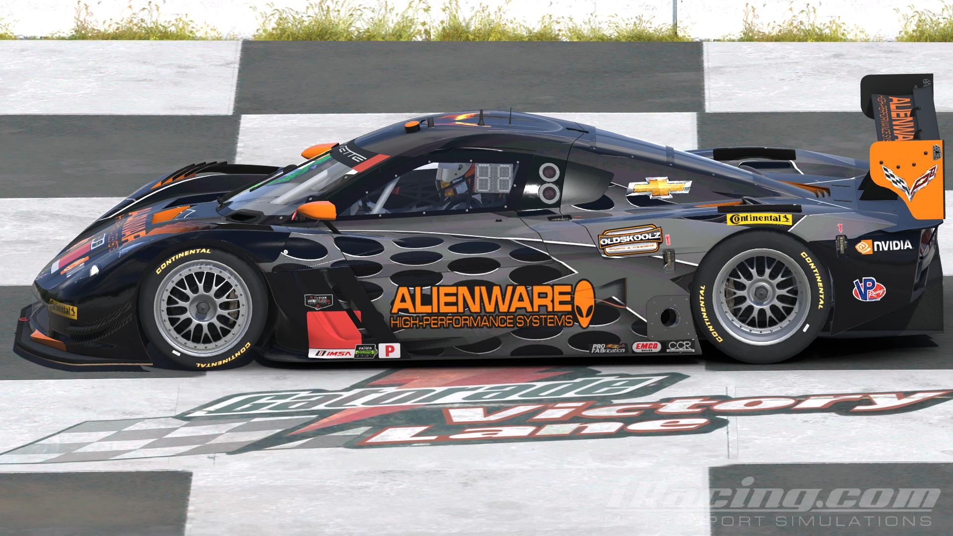 Alienware Corvette C7 Daytona Prototype by Sean D. Trading Paints