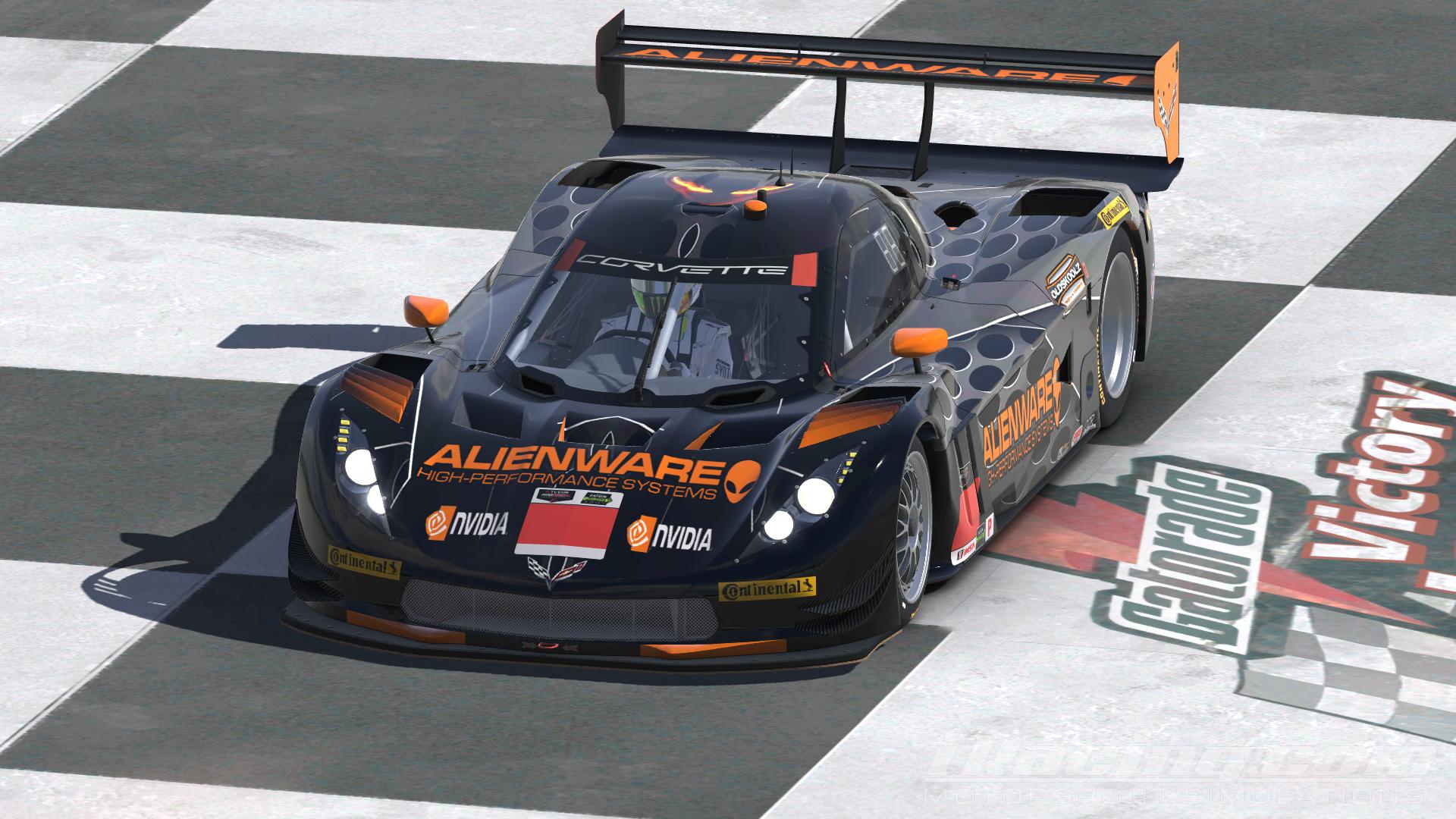 Alienware Corvette C7 Daytona Prototype by Sean D. Trading Paints