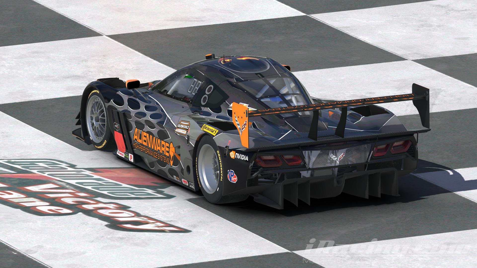 Alienware Corvette C7 Daytona Prototype by Sean D. Trading Paints