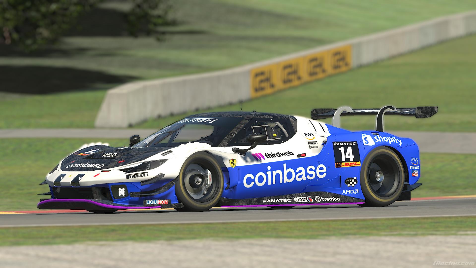 Preview of Coinbase Racing Ferrari  by Jess W.