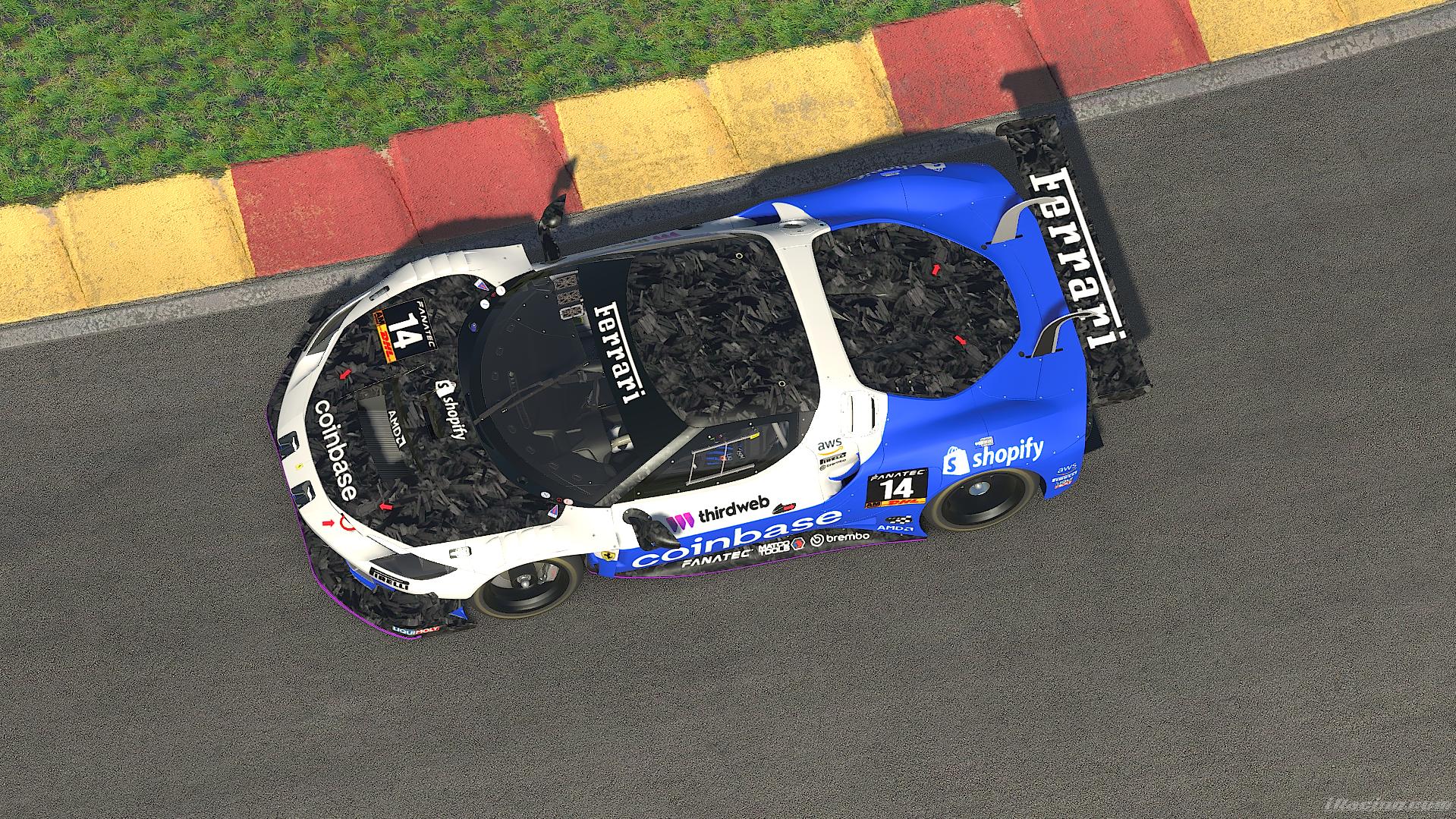 Preview of Coinbase Racing Ferrari  by Jess W.