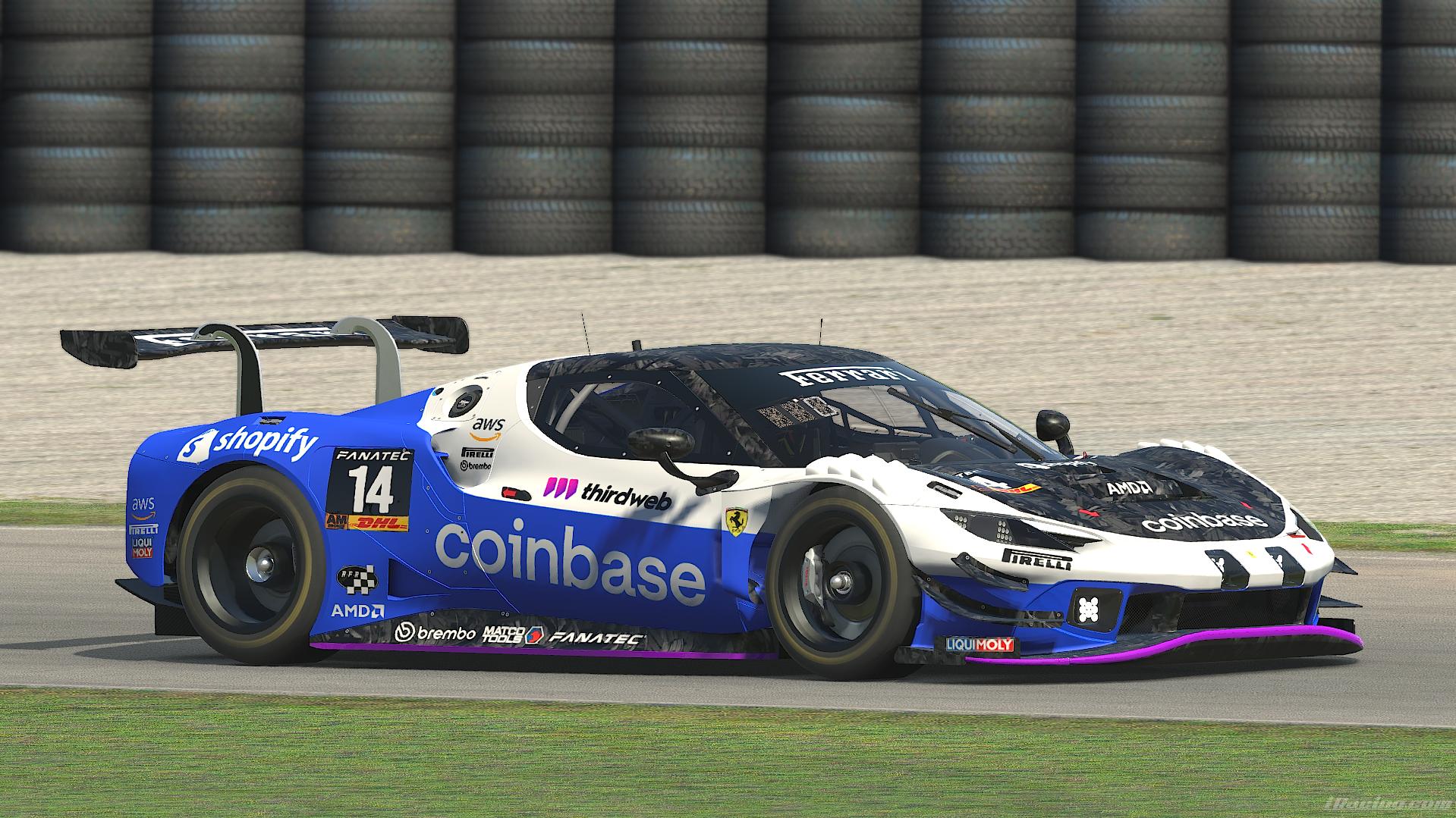 Preview of Coinbase Racing Ferrari  by Jess W.