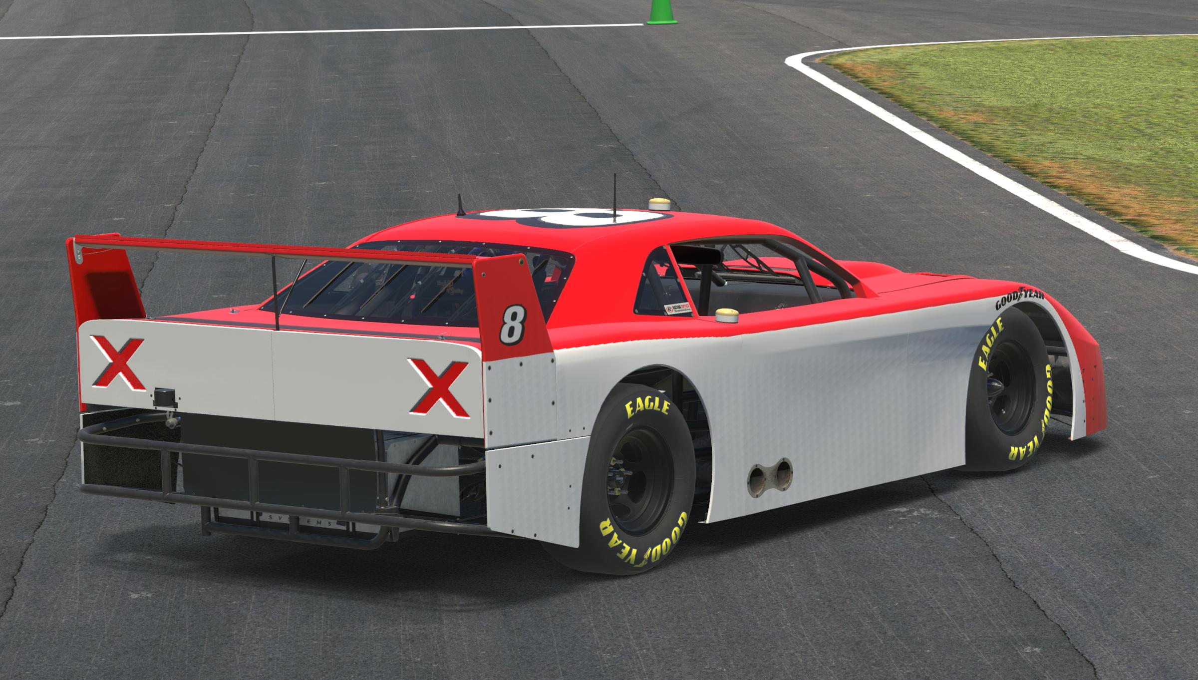 Preview of Matte red and white SRX by Billy Stanley