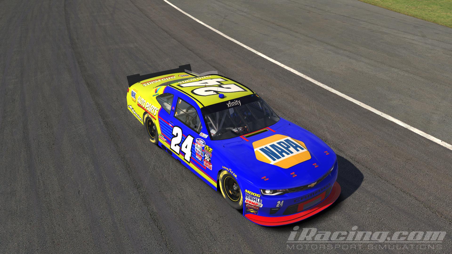 Preview of Chase Elliott Fantasy Napa Scheme by Zachary Hall