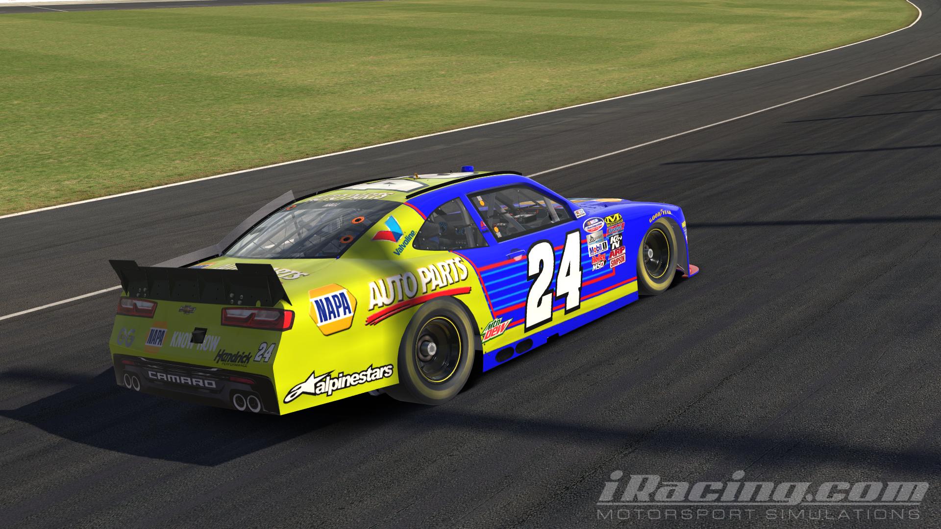Preview of Chase Elliott Fantasy Napa Scheme by Zachary Hall