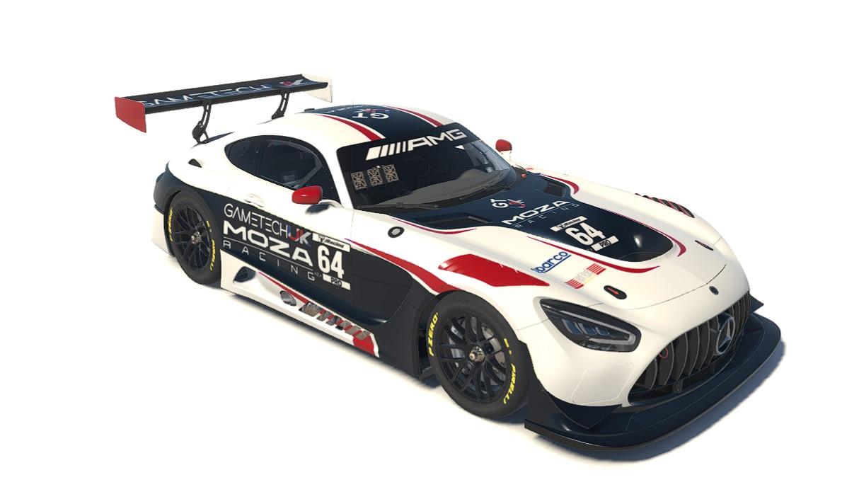 Preview of GametechUK Mercedes AMG GT3 2020 GTUK 2024 by Mat Fox