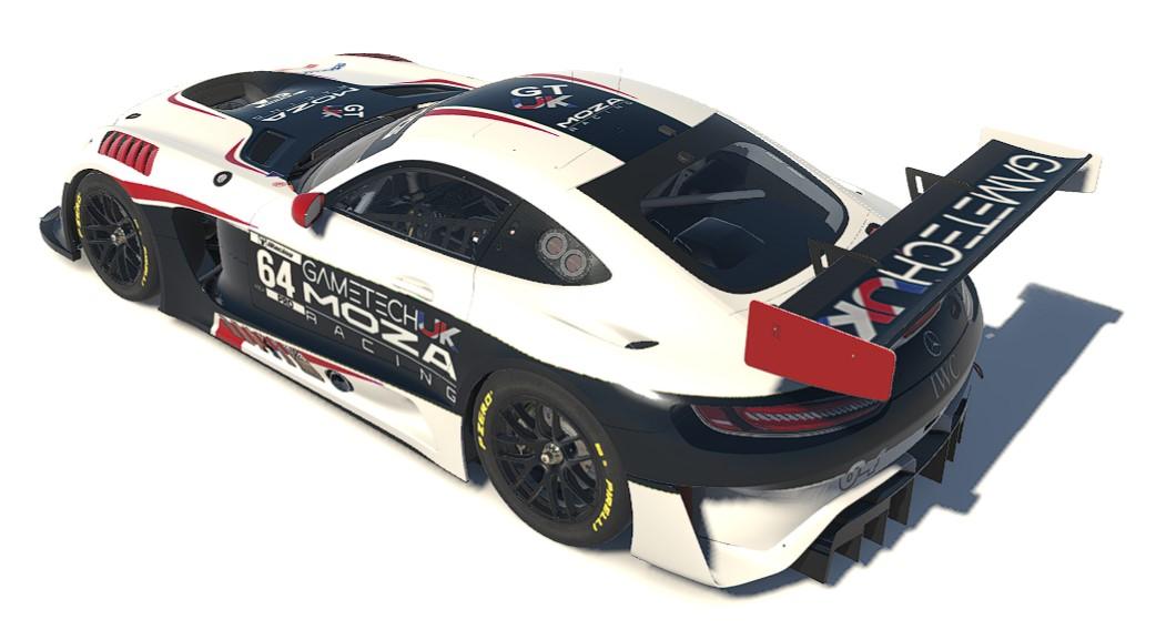 Preview of GametechUK Mercedes AMG GT3 2020 GTUK 2024 by Mat Fox