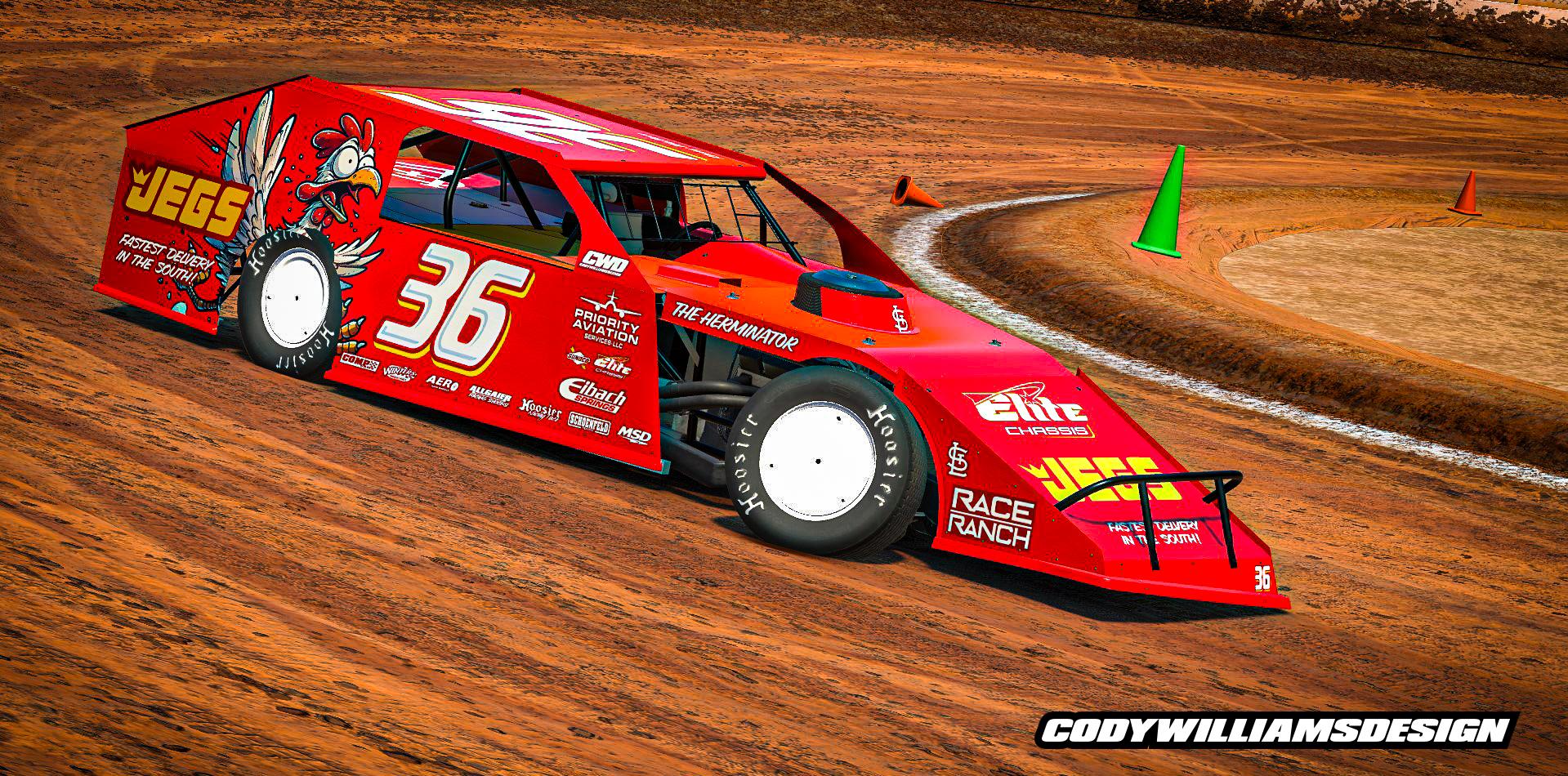 Chicken Pit Racing Kenny Wallace Chicken Pit Concept Modified NO#! by Cody G Williams ...