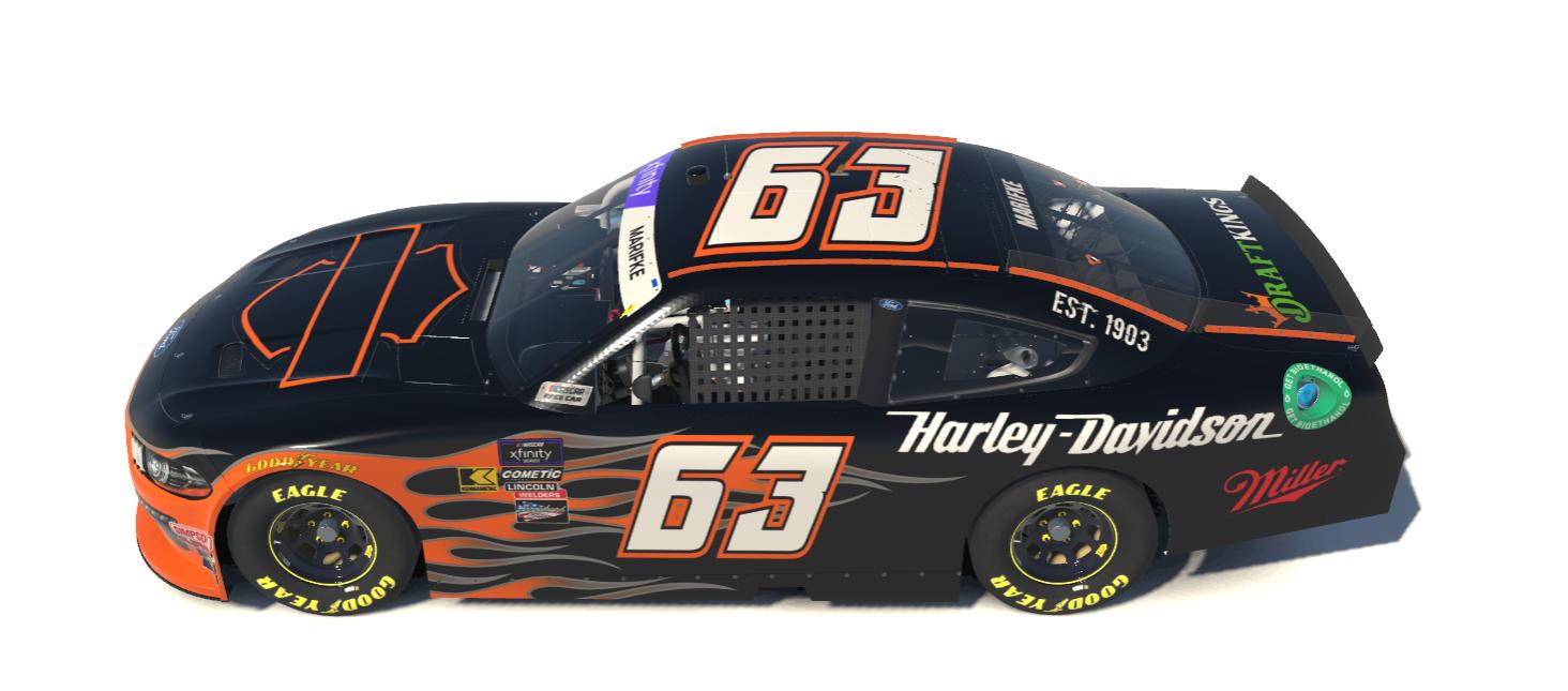 Preview of Harley-Davidson Xfinity Ford Mustang by Tyler Marifke
