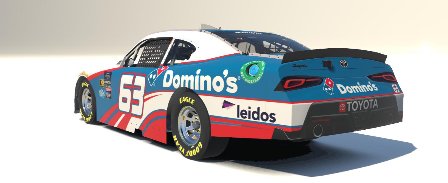 Preview of Dominos Xfinity Toyota Supra by Tyler Marifke
