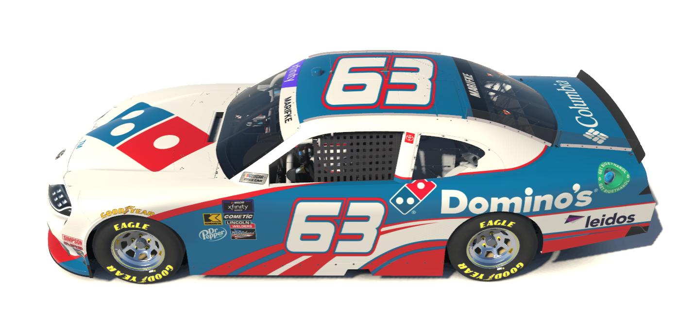 Preview of Dominos Xfinity Toyota Supra by Tyler Marifke