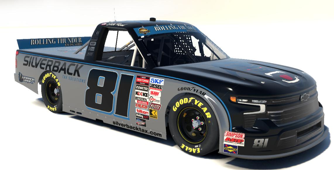 Preview of Seth Reed #81 - NASCAR Truck Chevrolet Silverado - Silverback Tax Solutions by Kenny Mitchell