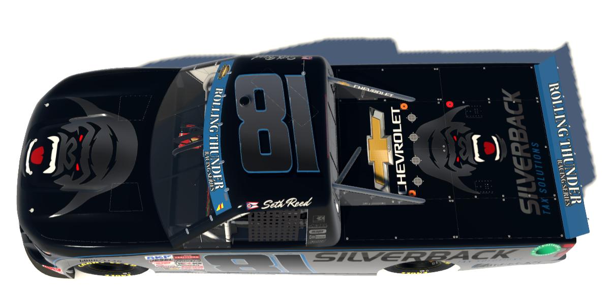 Preview of Seth Reed #81 - NASCAR Truck Chevrolet Silverado - Silverback Tax Solutions by Kenny Mitchell