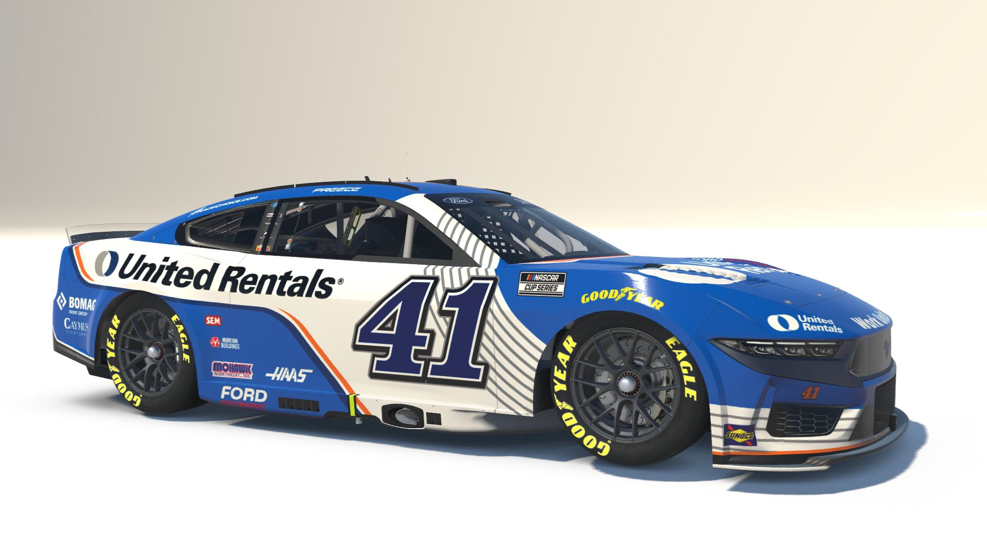 2024 Ryan Preece United Rentals Richmond 1 by Thomas Sink Trading Paints