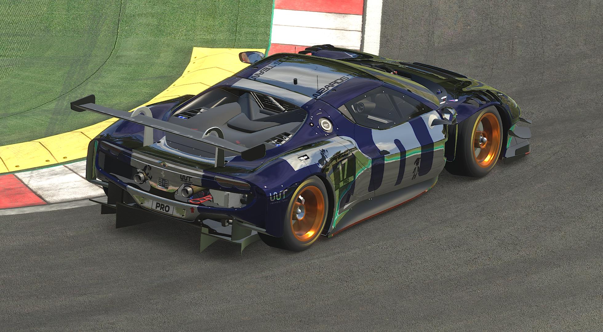 Preview of Ferrari 296 GT3 WT Chrome by Igor Shirokov