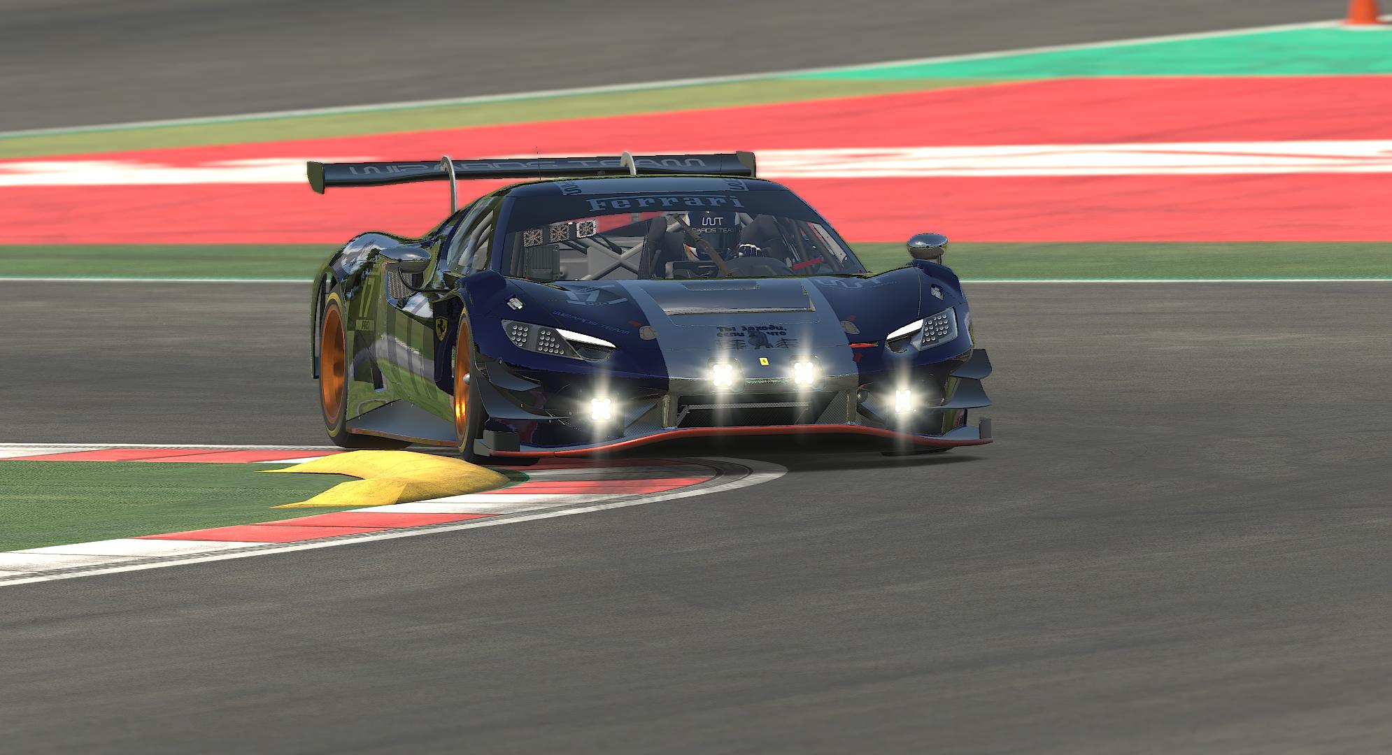 Preview of Ferrari 296 GT3 WT Chrome by Igor Shirokov