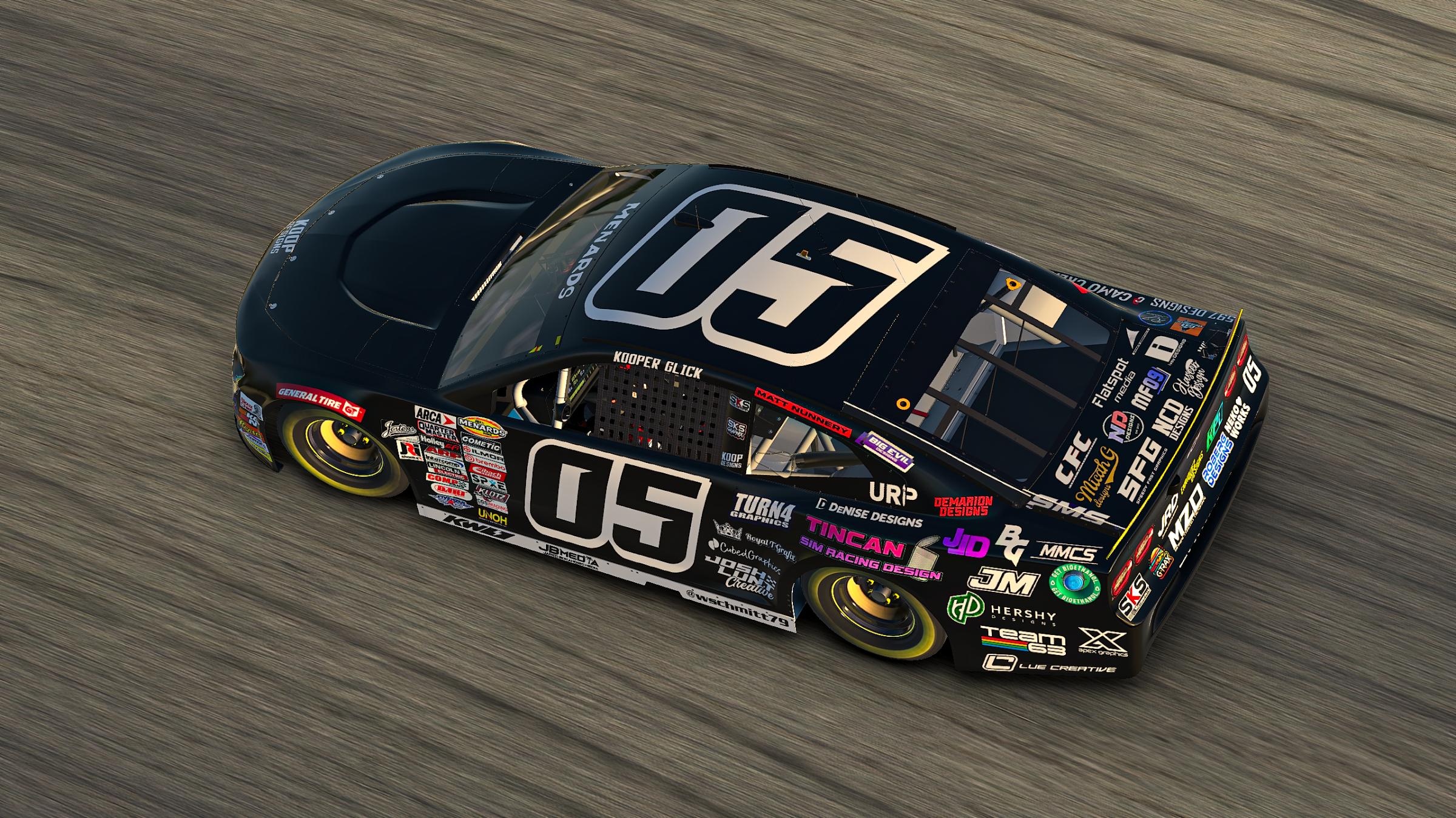 Preview of Koop Designs 2024 Gen 6 ARCA Series scheme (Custom #05) by Kooper G.