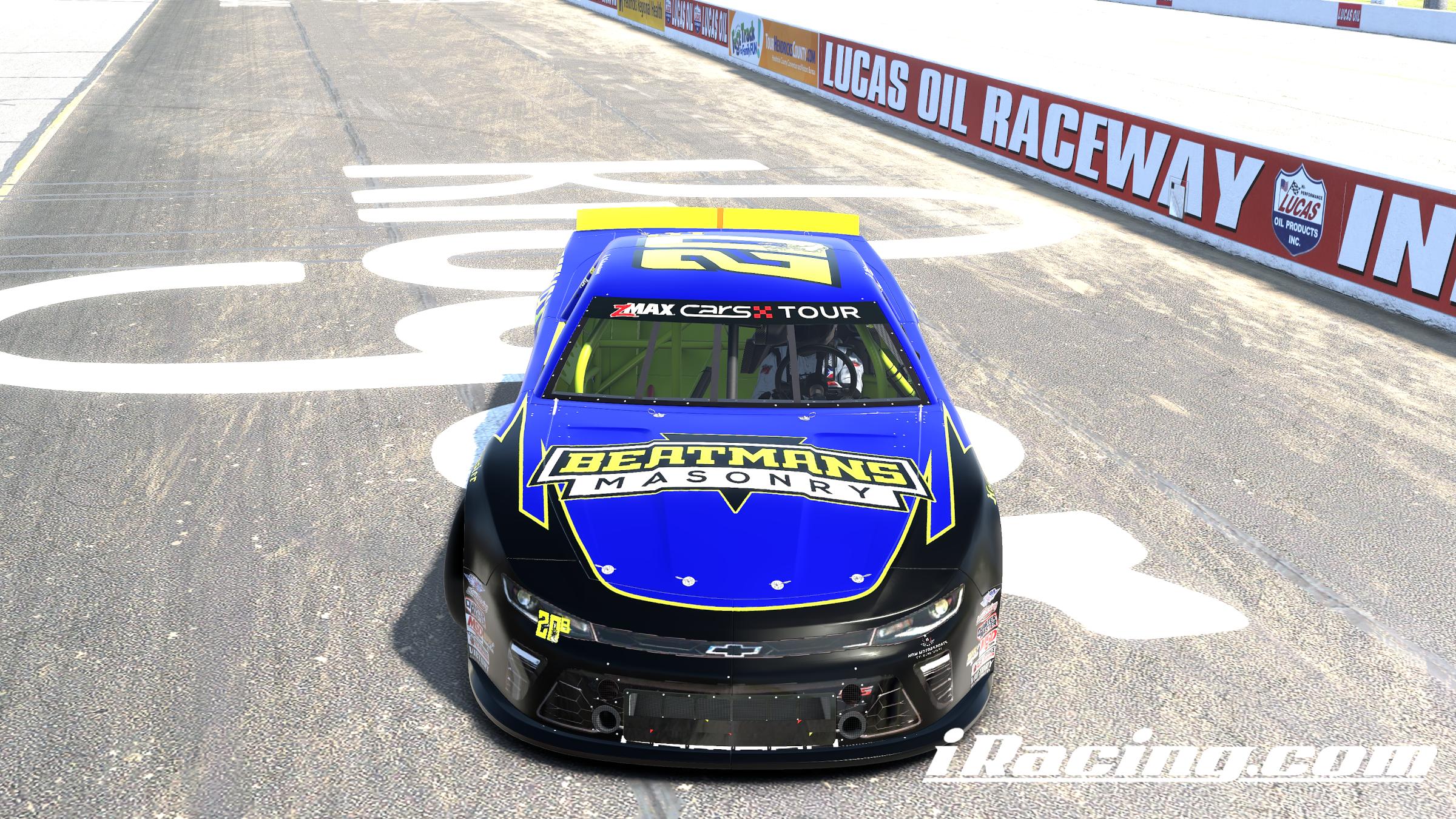 Preview of Bryson Witherspoons Beatmans Masonry #20B Camaro LMS by Kendrick Hom