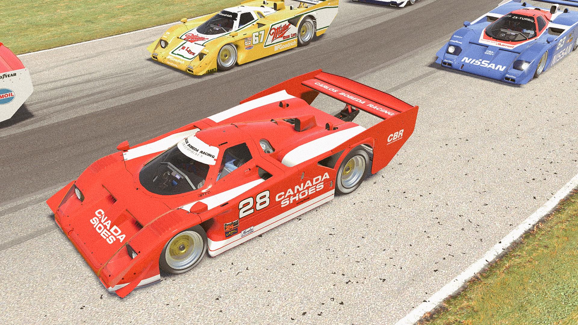 Preview of 1989 CANADA SHOES #28 Tiga GT286 by Tom Burt