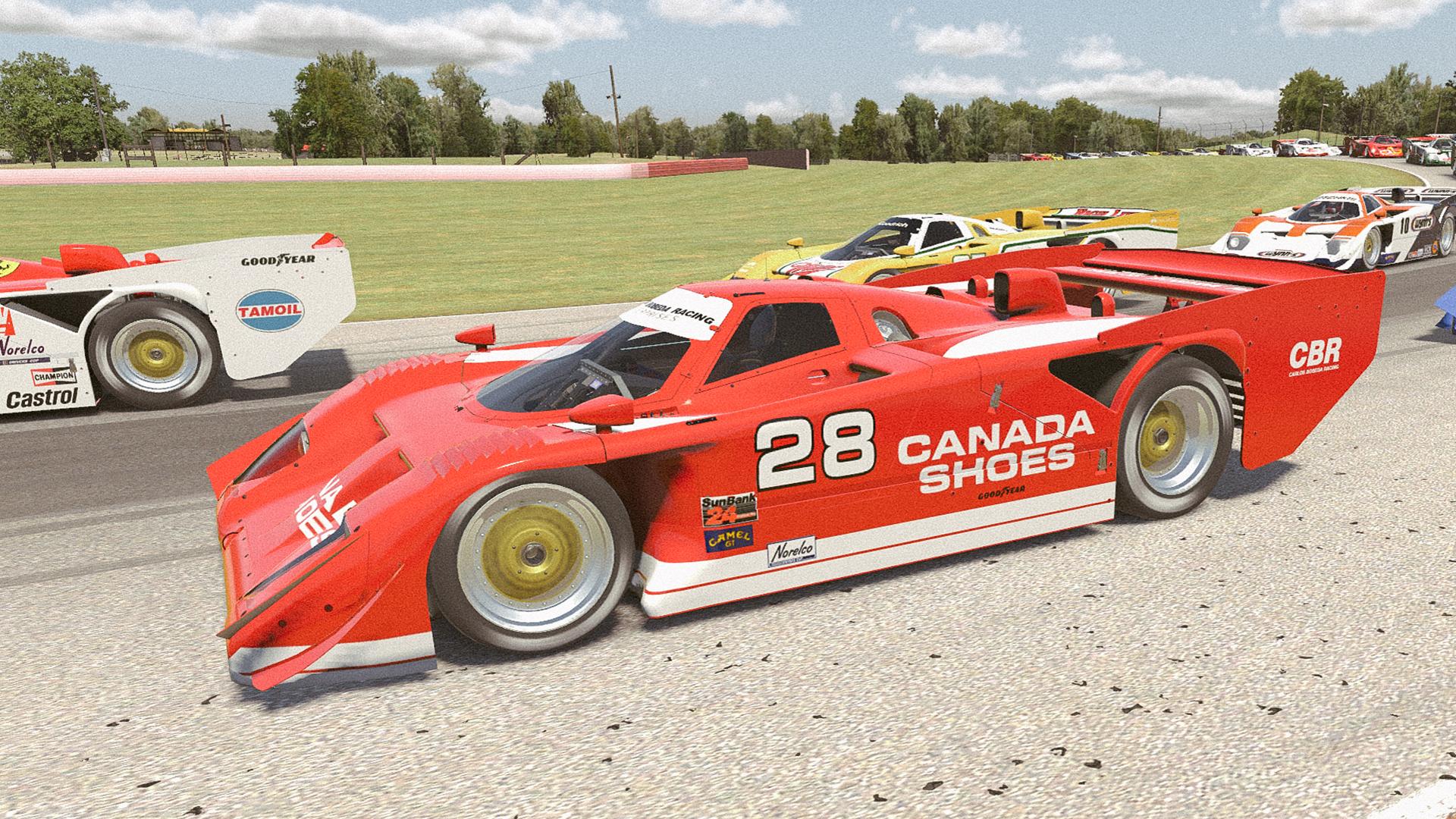 Preview of 1989 CANADA SHOES #28 Tiga GT286 by Tom Burt