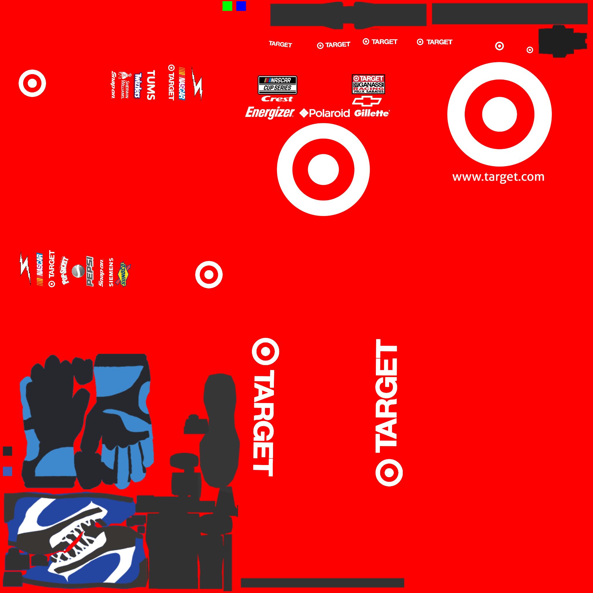 Preview of Scott Pruett Target 2008 Toyota Save Mart 350 Firesuit Throwback by Brenden Broberg