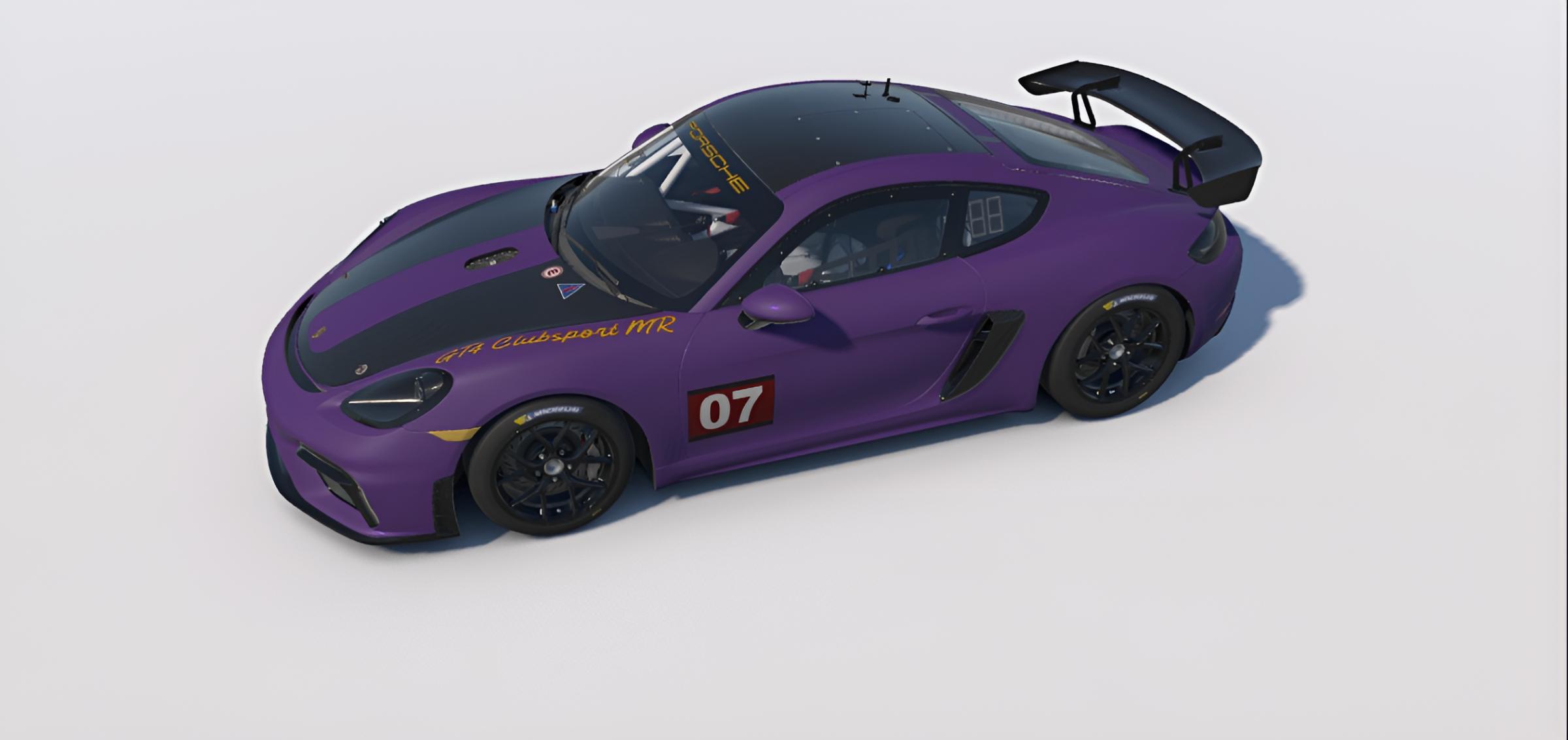 Preview of Porsche 718 Cayman GT4 Clubsport MR - Last In / First Out by Dimitris Kretsos