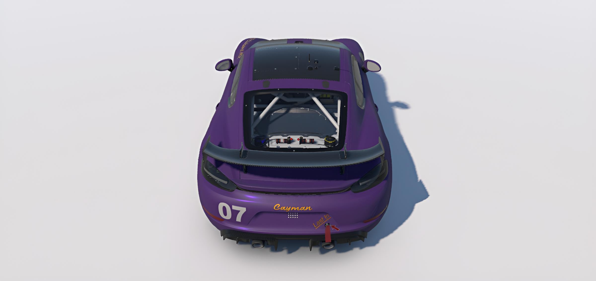 Preview of Porsche 718 Cayman GT4 Clubsport MR - Last In / First Out by Dimitris Kretsos