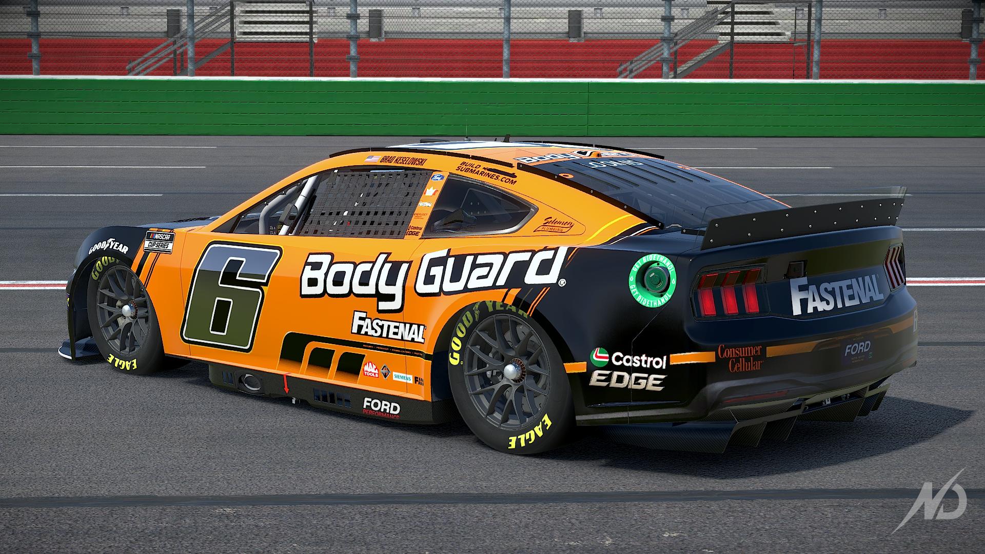 Preview of Brad Keselowski #6 Fastenal Body Guard 2024 by Colton Loomis