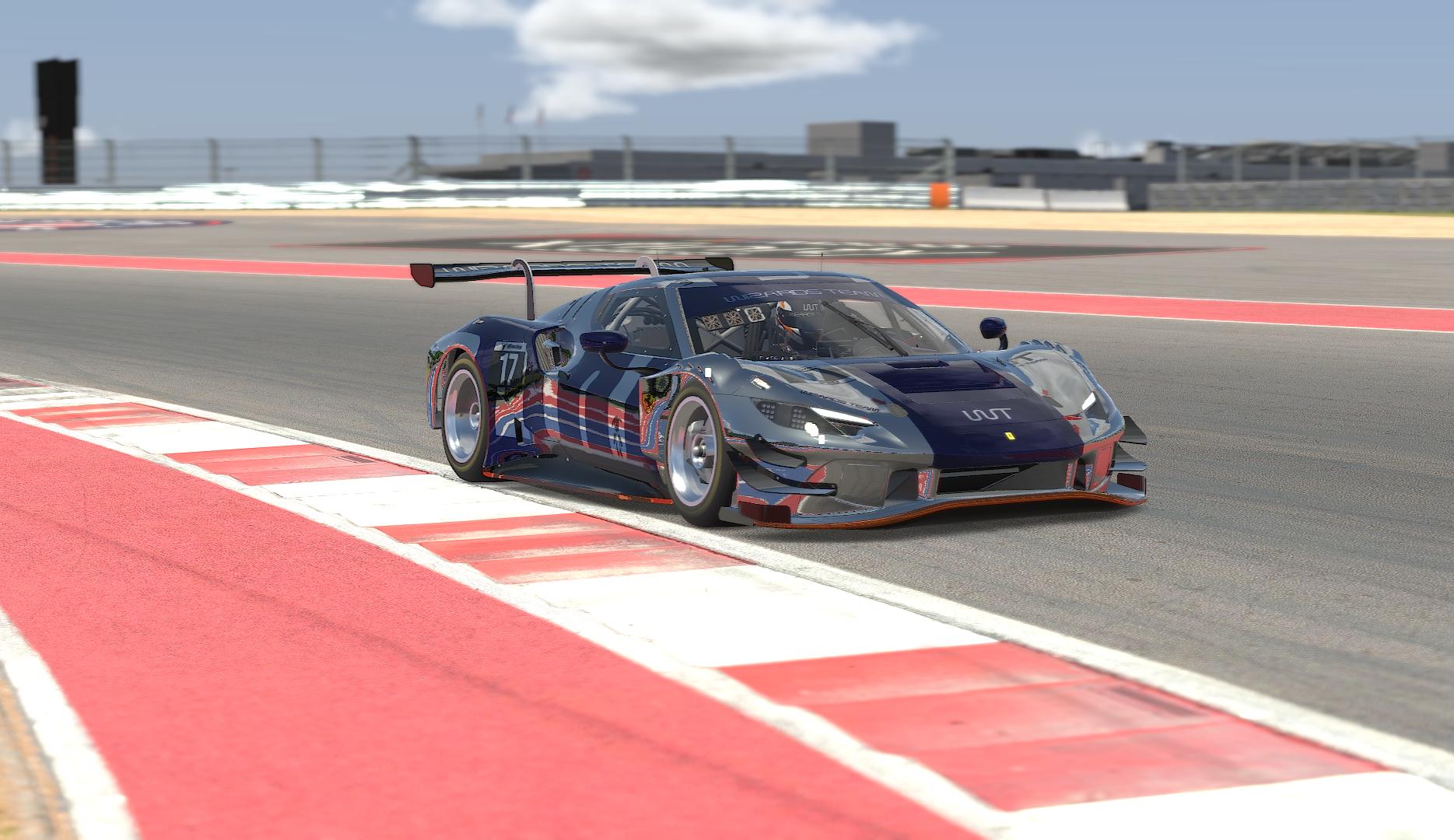 Preview of Ferrari 296 GT3 WT White Chrome by Igor Shirokov