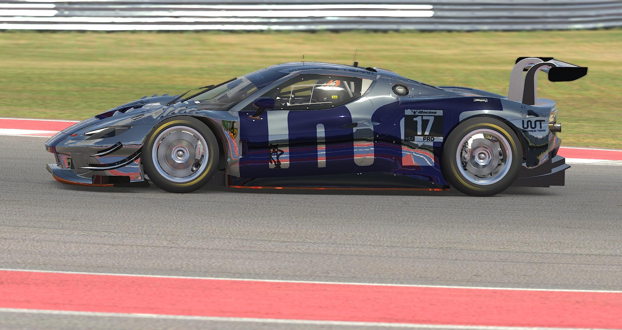 Preview of Ferrari 296 GT3 WT White Chrome by Igor Shirokov