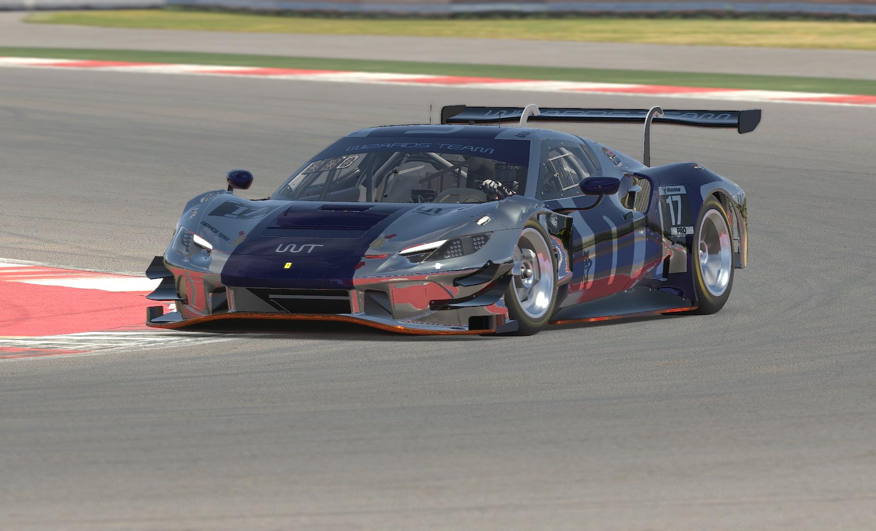 Preview of Ferrari 296 GT3 WT White Chrome by Igor Shirokov