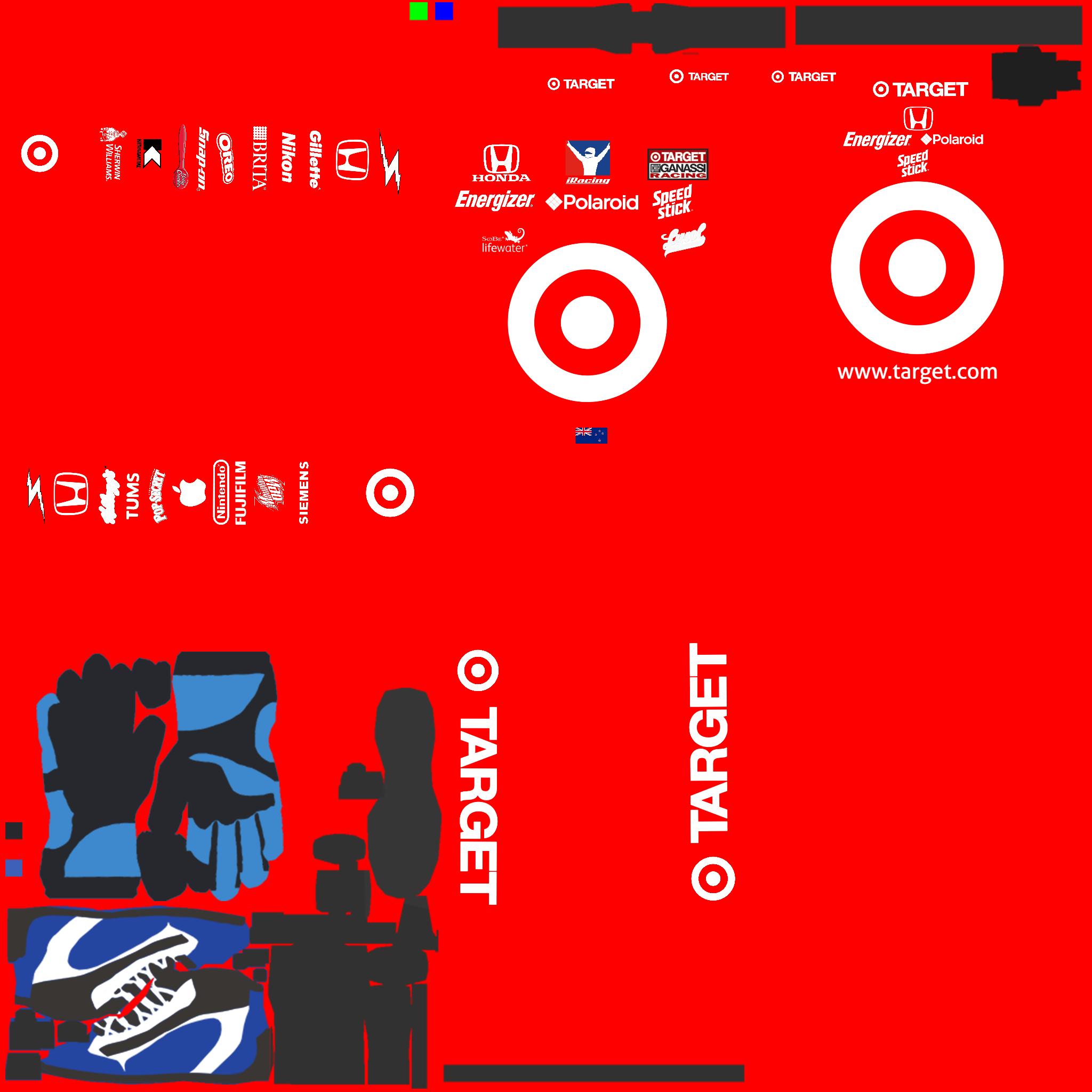 Preview of Scott Dixon Target 2006 IndyCar Series Firesuit Throwback by Brenden Broberg