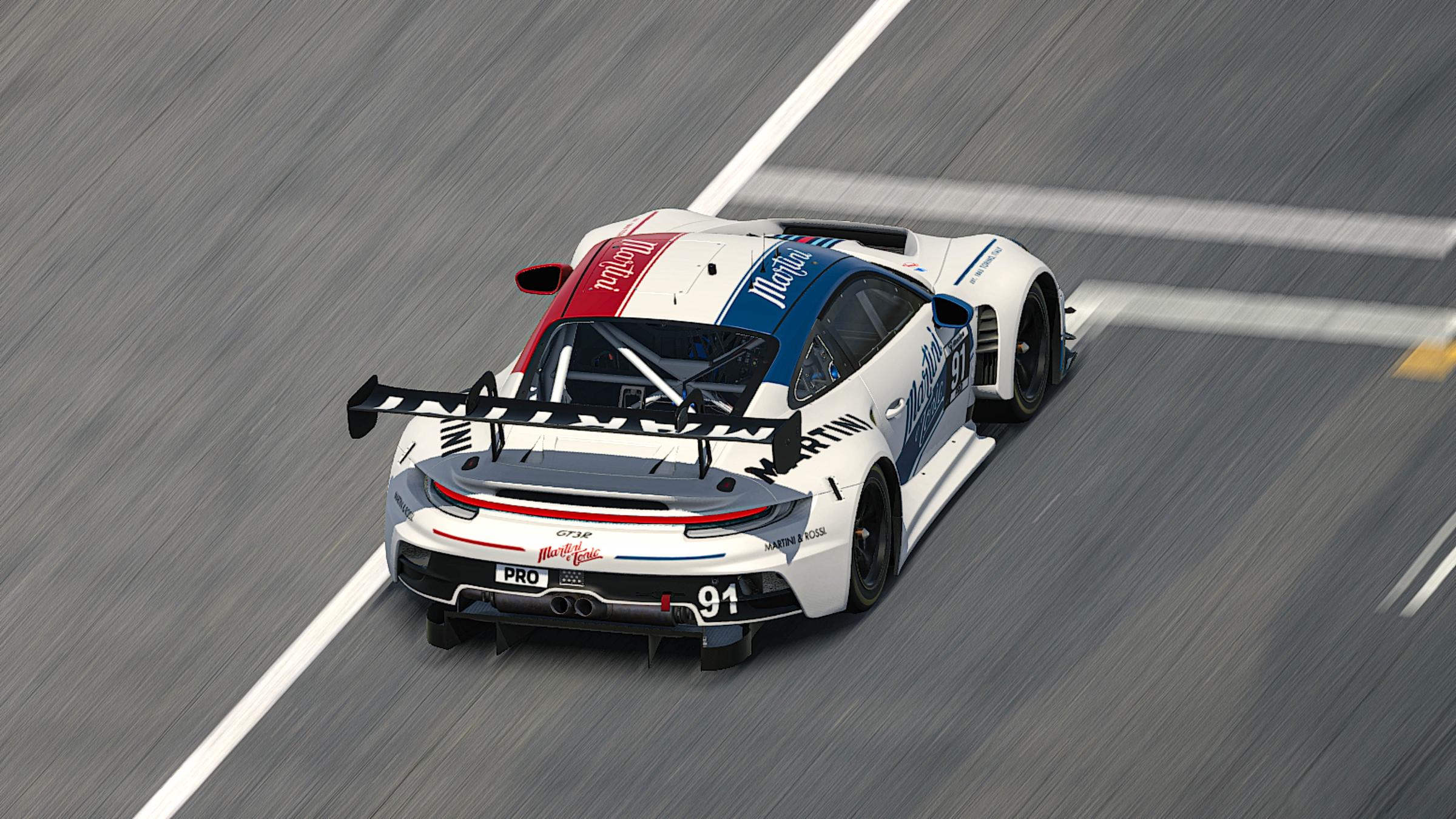 Preview of Martini e Tonic Concept livery - Porsche 911 GT3 R (992) by Issam Er-Rabhi