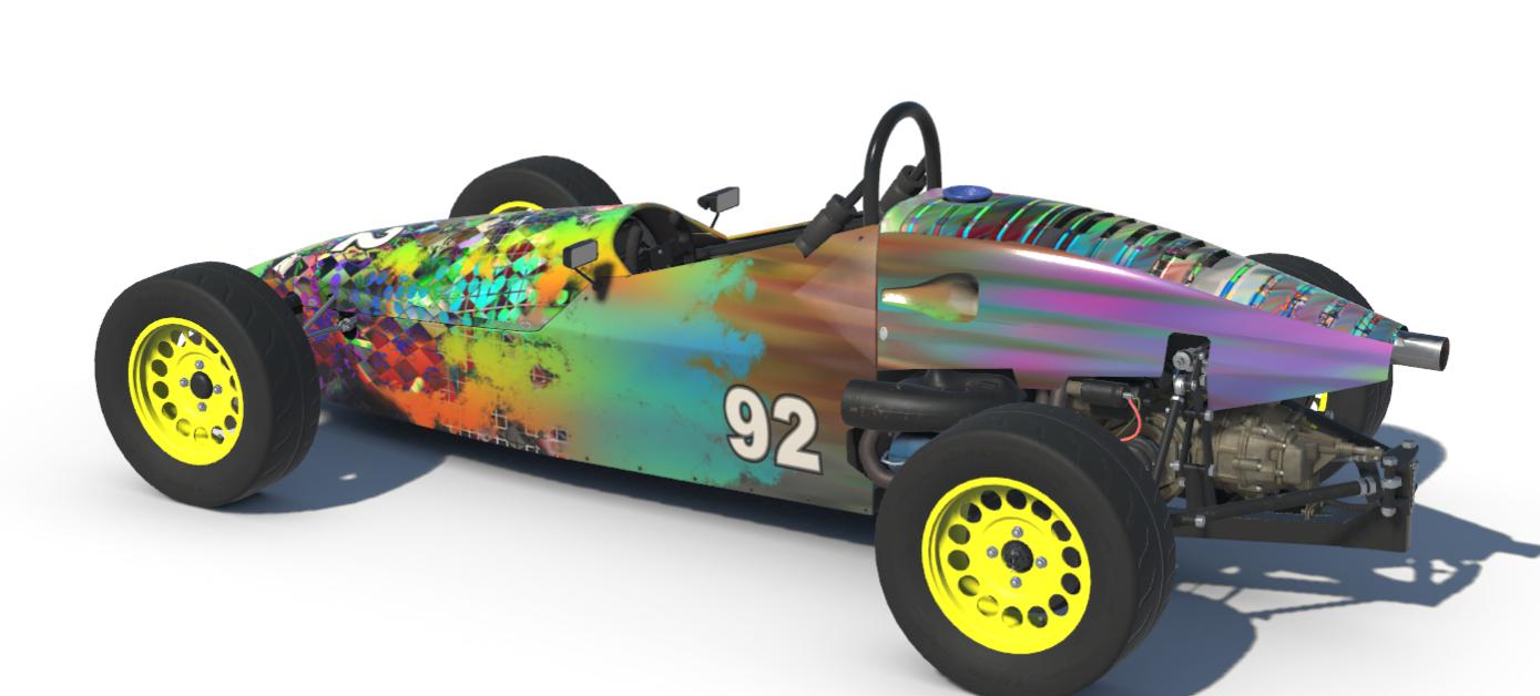 Preview of Colourful Vee by Sammie de Groot