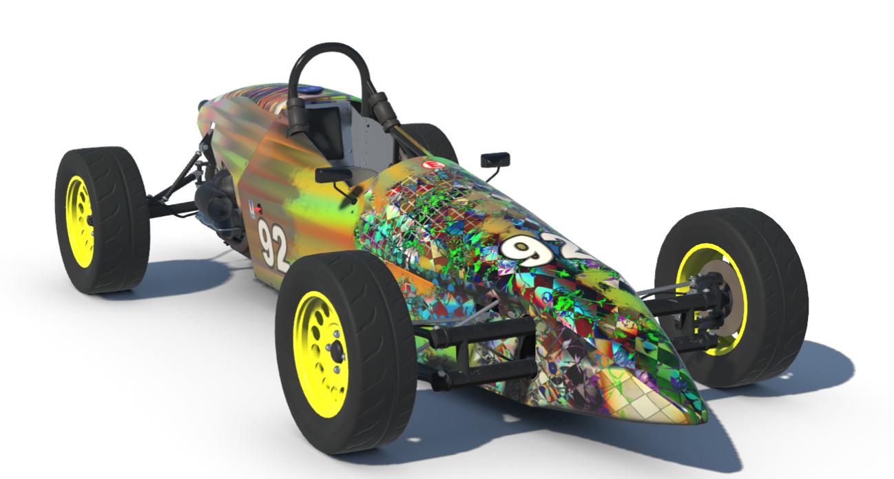 Preview of Colourful Vee by Sammie de Groot