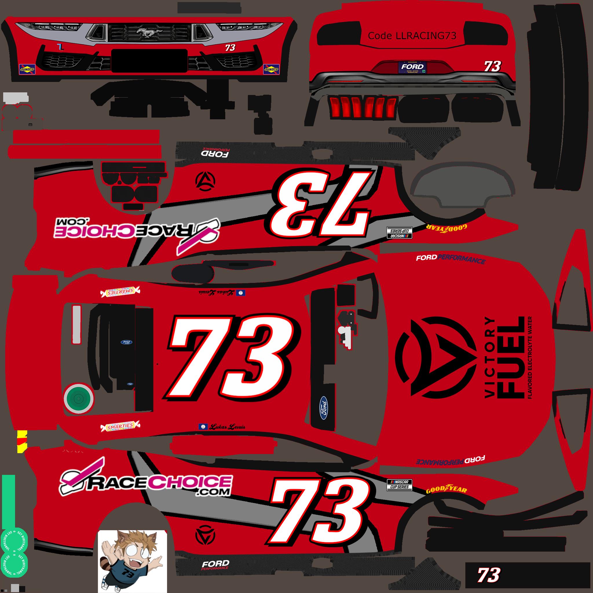 Tony Stewart Throwback by Lukas Lewis - Trading Paints