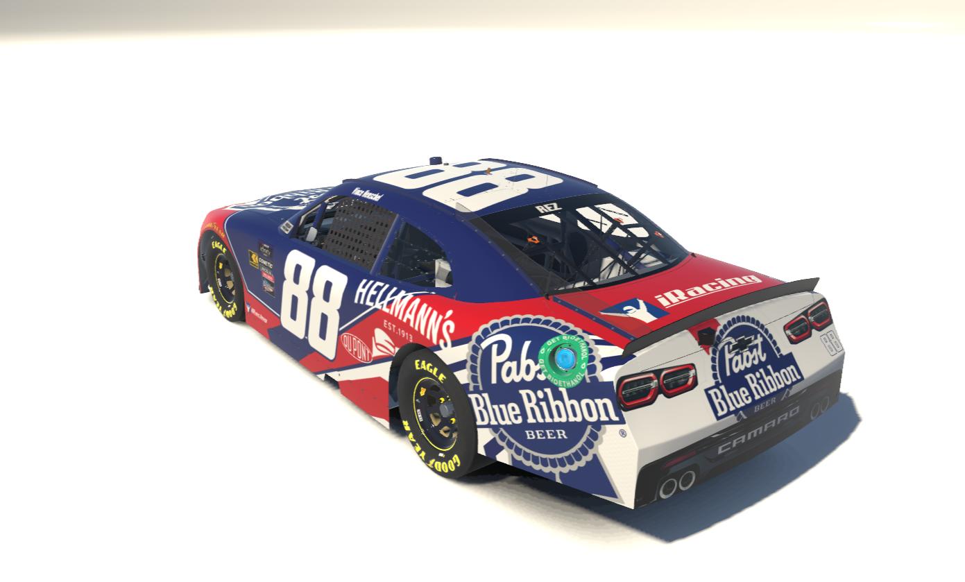 Preview of Dale Earnhardt Jr. #88 Pabst Blue Ribbon Beer Fictional by Austin Rez