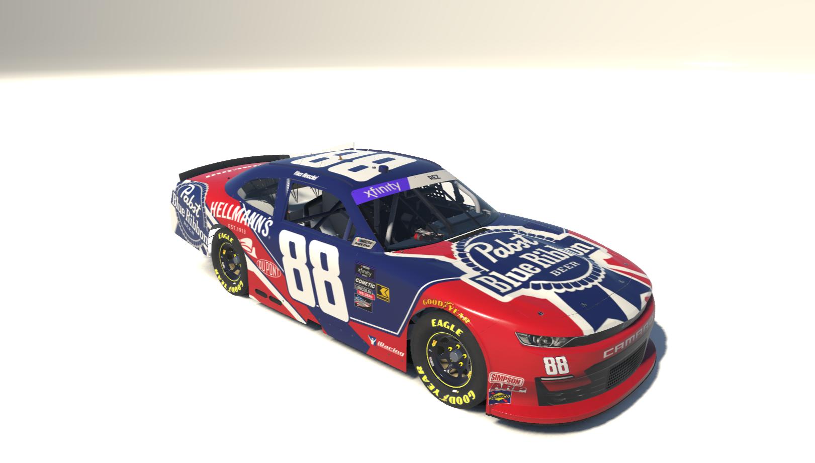 Preview of Dale Earnhardt Jr. #88 Pabst Blue Ribbon Beer Fictional by Austin Rez