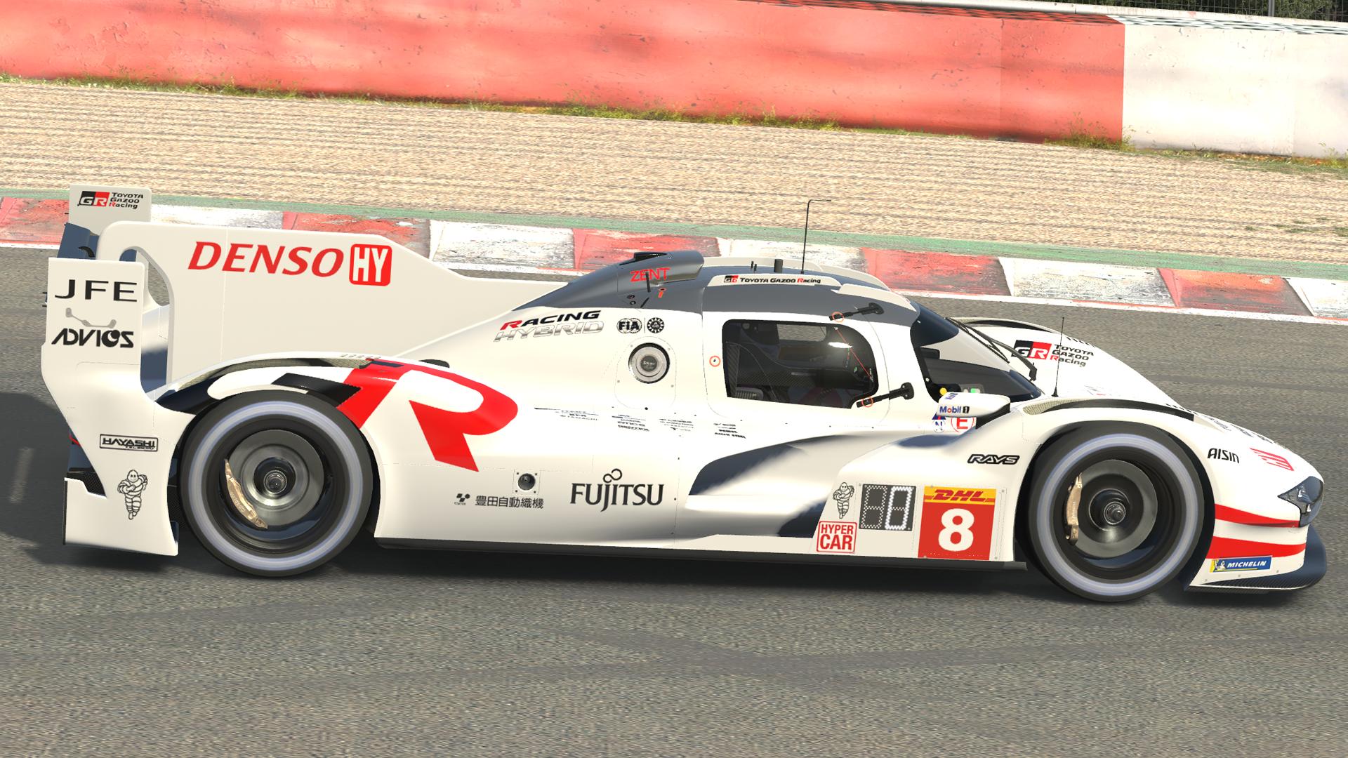 Preview of Toyota GR010 Hybrid 2024 White Porsche 963 GTP by Jasper De Jong