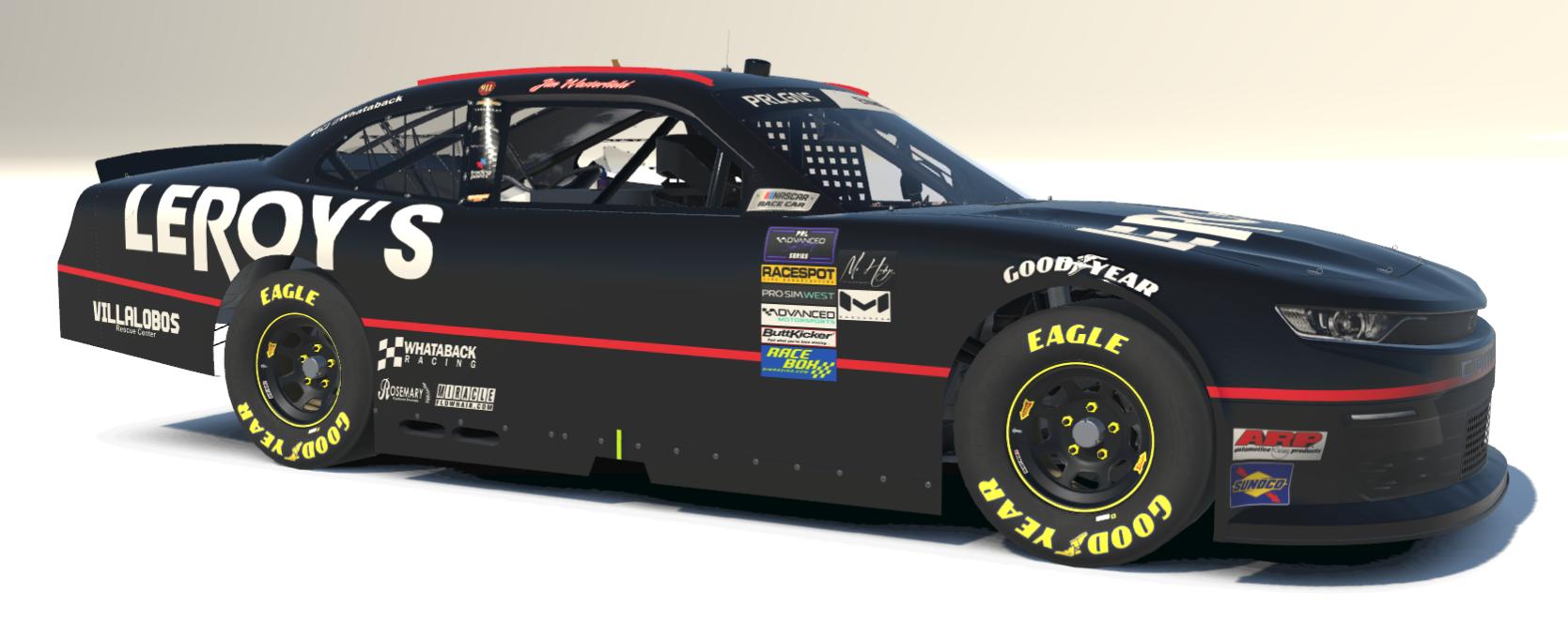 LeRoys Body Shop Chevrolet Camaro Days of Thunder Throwback WESTERFIELD by Jeff T Evans