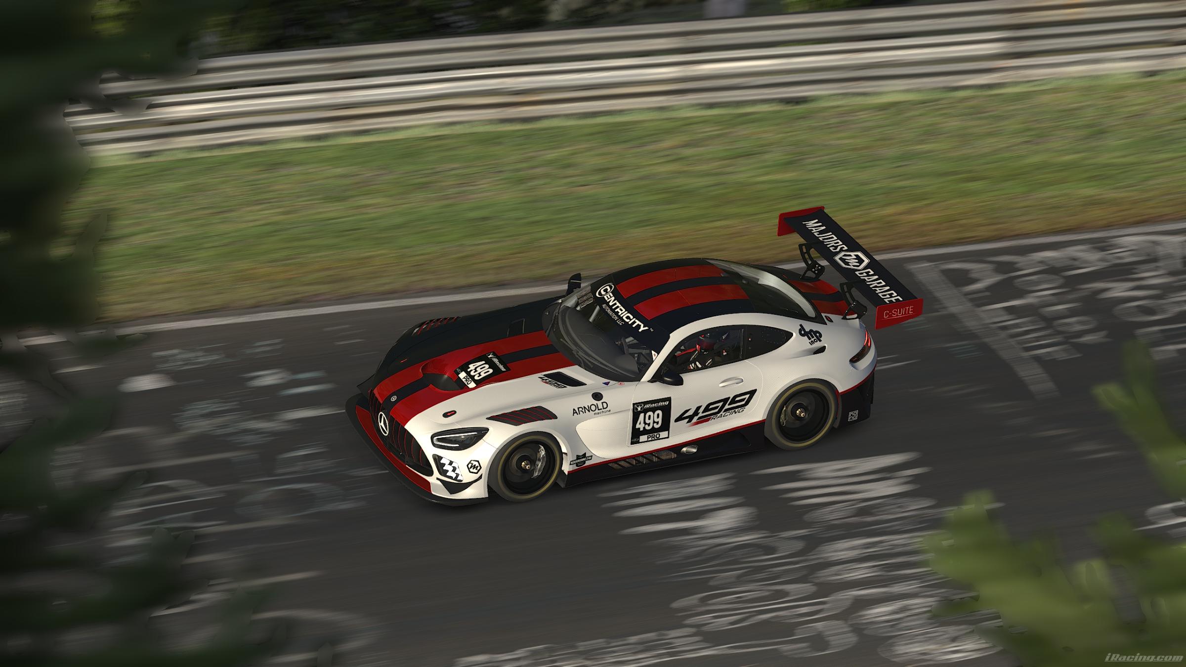 Preview of 499RACING - Mercedes-AMG GT3 2020 (Red) by Nick Eby